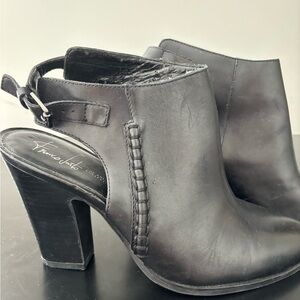 Franco Sarto Black Ankle Sz. 7.5